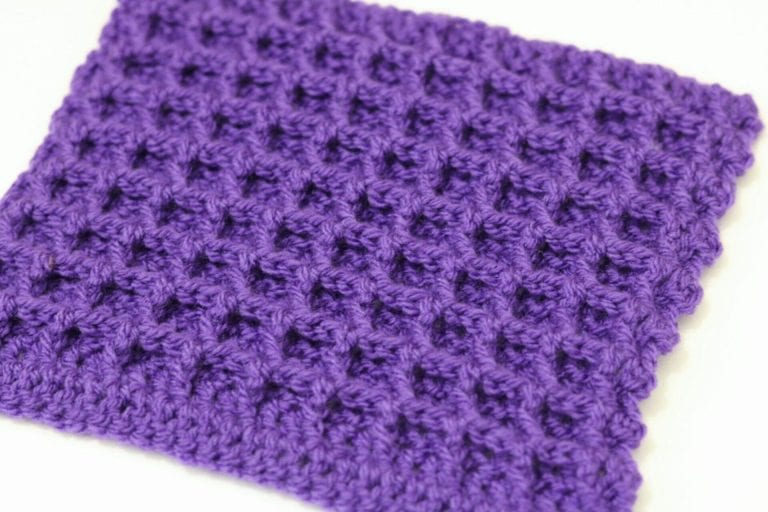 Master the Waffle Stitch – Free Crochet Tutorial