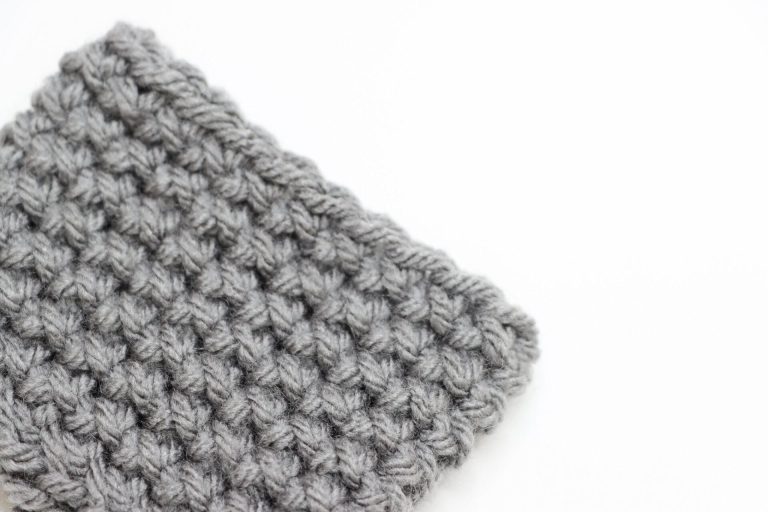 Learn How to Cross Stitch Double Crochet: Free Pattern
