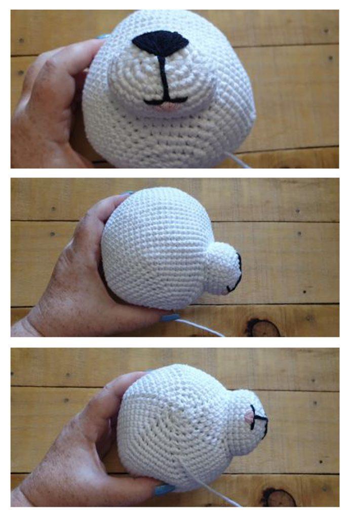 Giant Crochet Panda