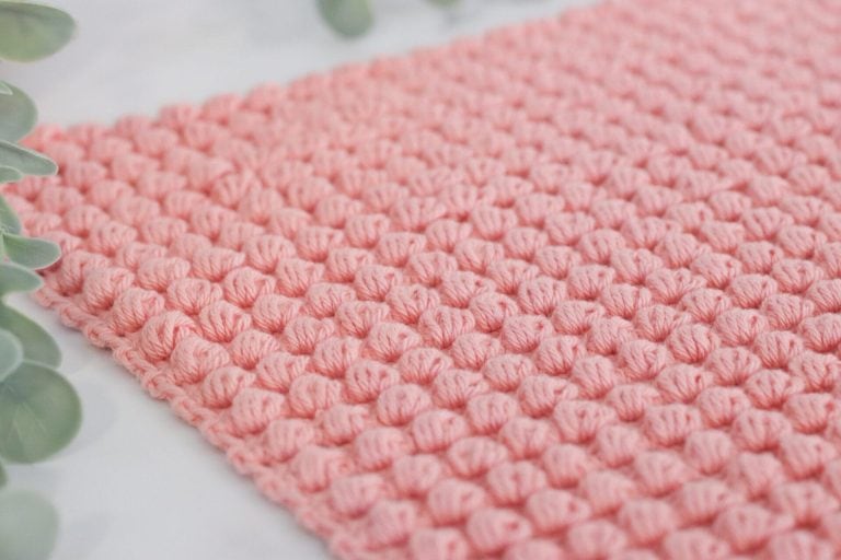 How to Crochet the Puff Stitch: FREE Pattern & Tutorial