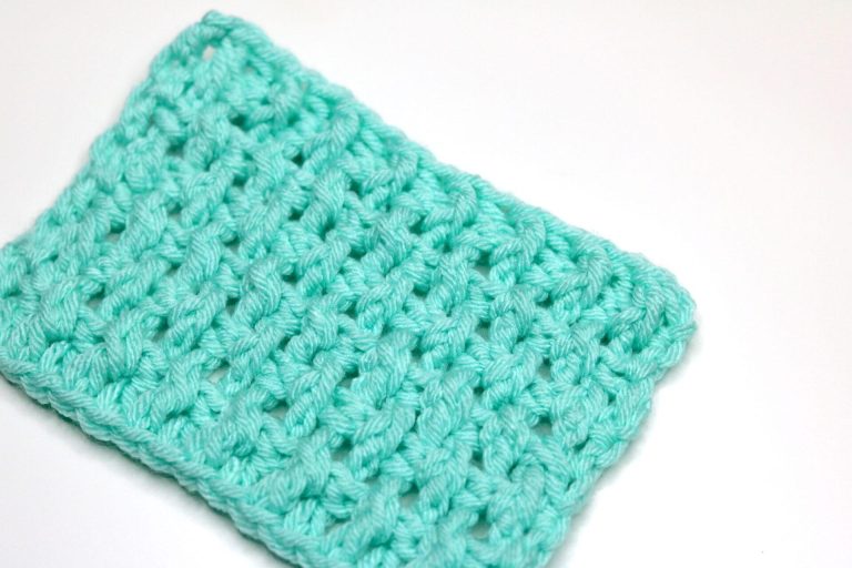 How to Crochet the Rice Stitch: FREE Tutorial