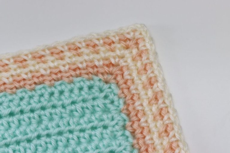 Moss Stitch Border