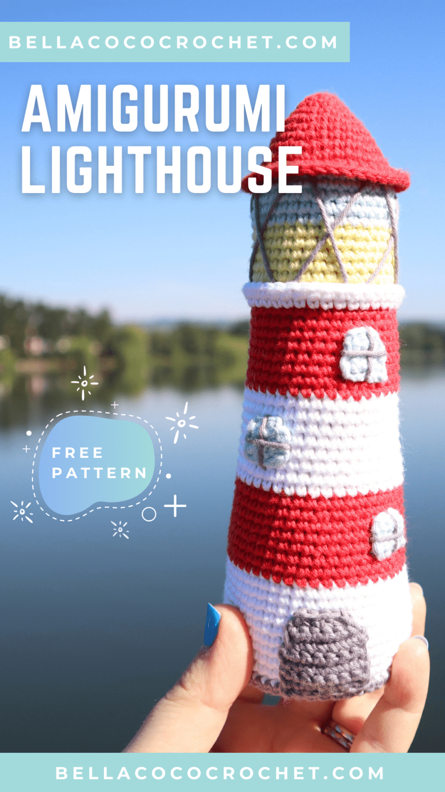 FREE PATTERN: Amigurumi Lighthouse
