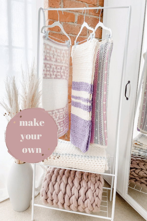 Hand Crochet Blanket Tutorial - Bella Coco Crochet