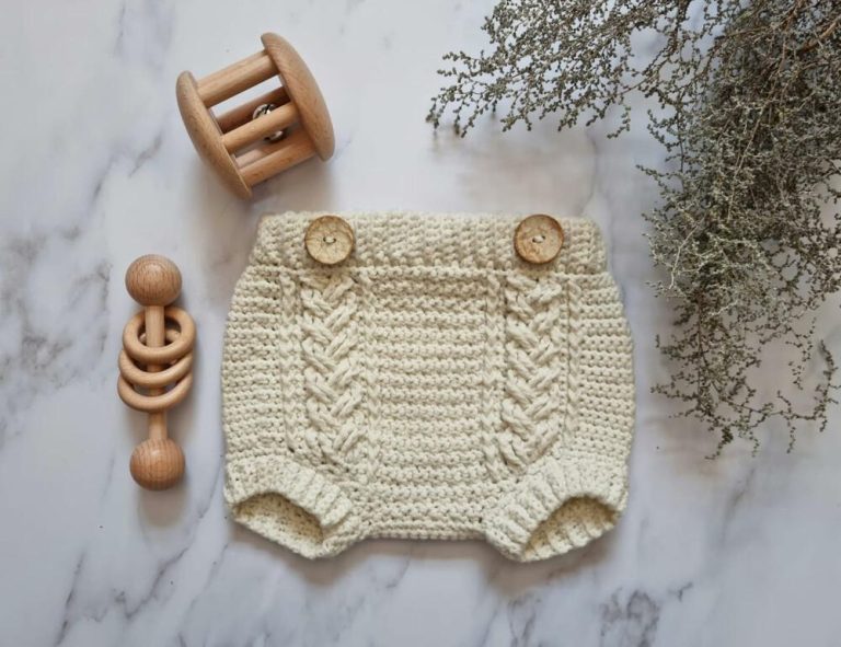 How to Crochet Childrens Bloomers: Free Pattern