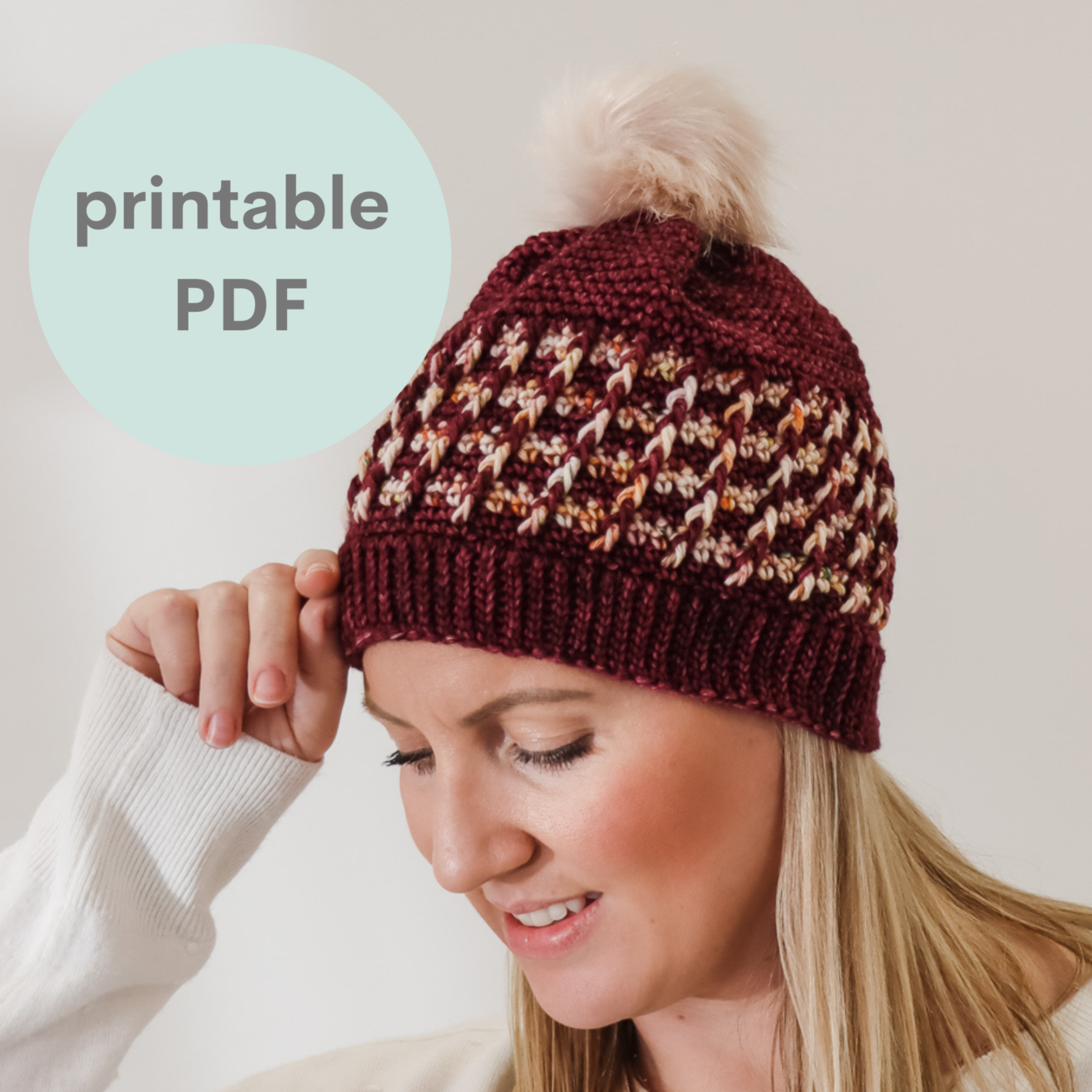 Learn How to Crochet a Beanie Free Pattern - Bella Coco Crochet