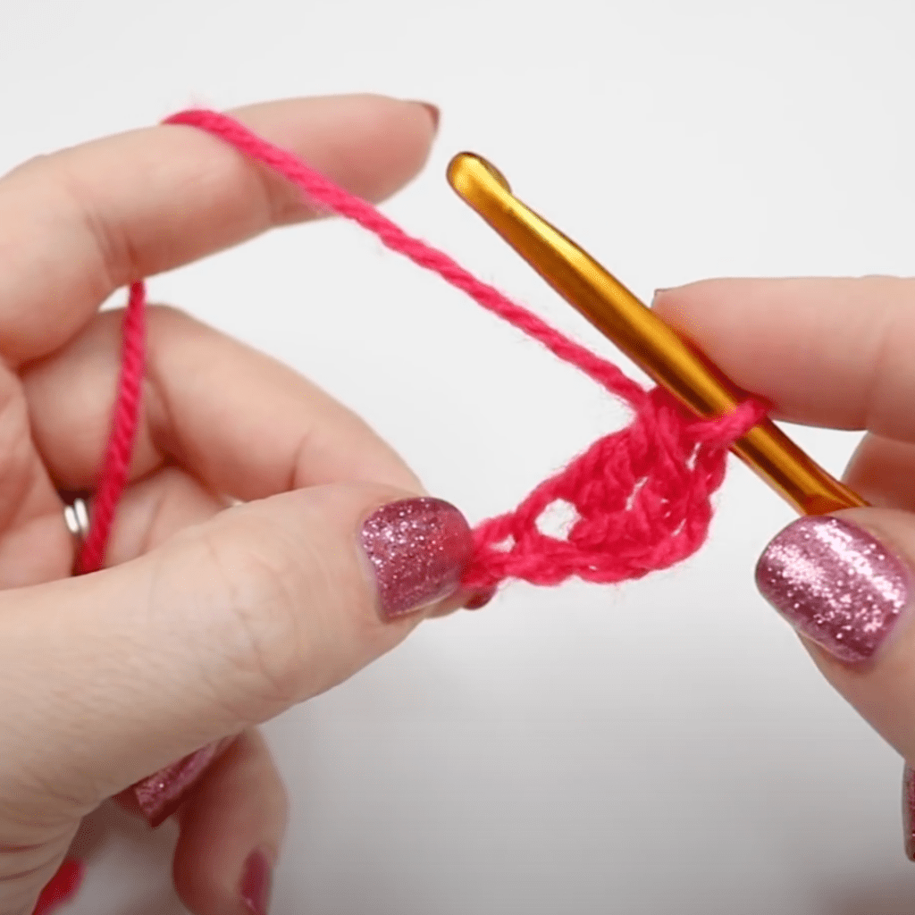 Treble crochet in the next stitch