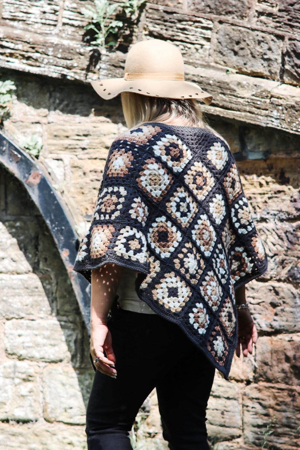 Not The High Street Crochet Poncho Bella Coco Crochet