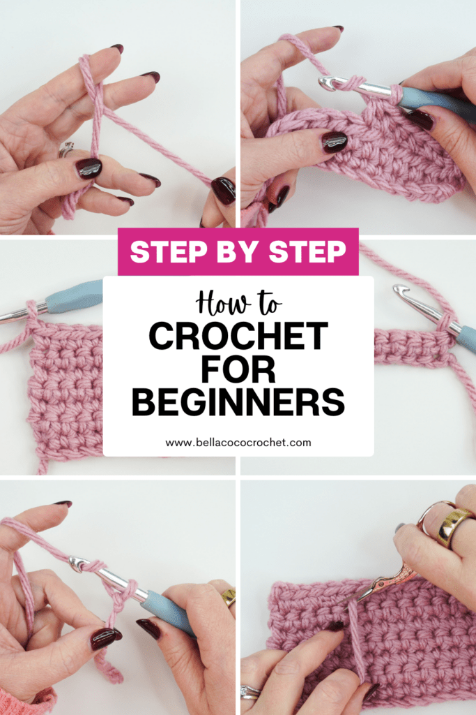 Step by step guide to crochet