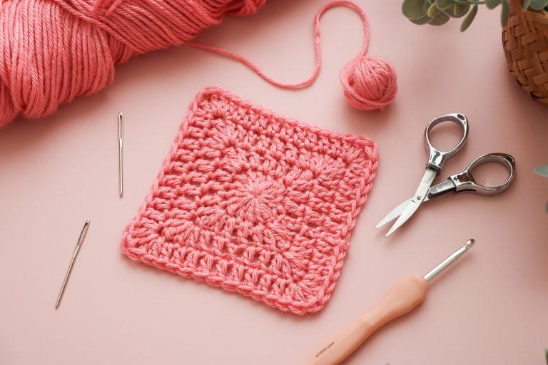 How to Crochet a Super Solid Granny Square