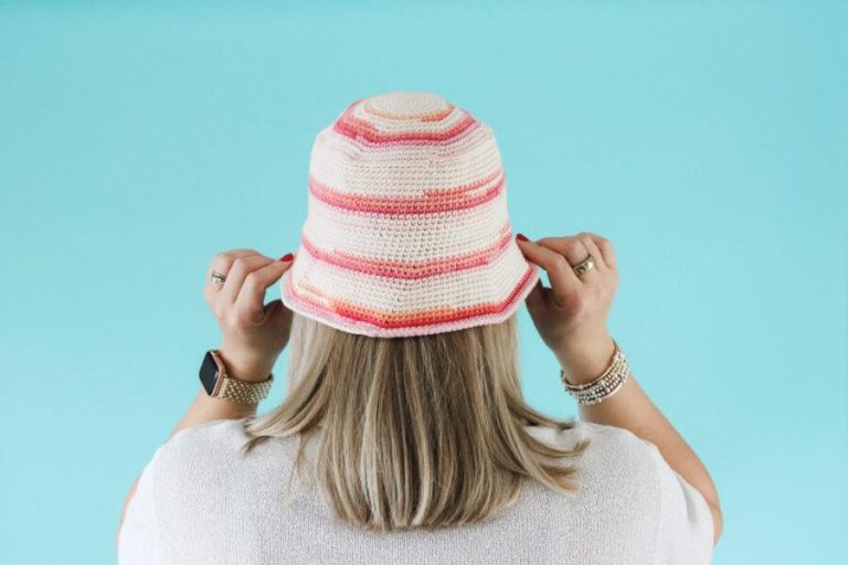 Beginner Friendly Crochet Bucket Hat: FREE Pattern