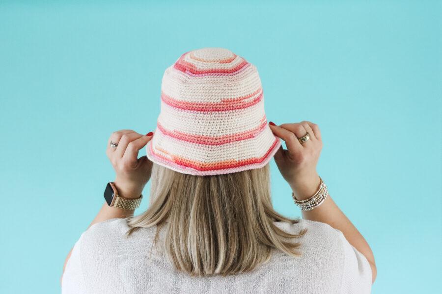 Beginner Friendly Crochet Bucket Hat: FREE Pattern