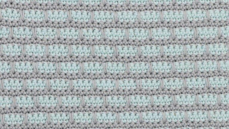 crochet brick stitch