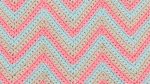Chevron Striped Crochet Deep V Teddy And Matching Stockings main image 1