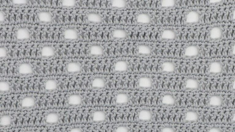 crochet colander stitch