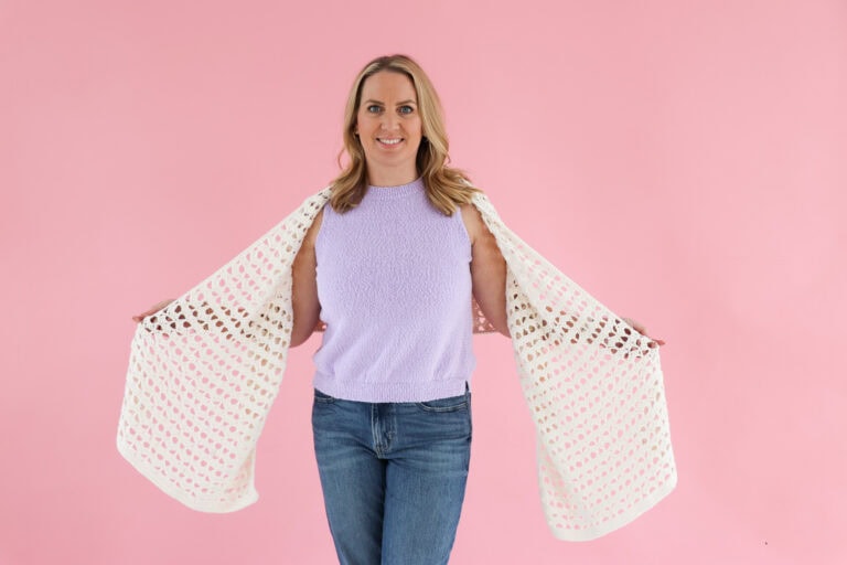 Learn How to Crochet The Sharma Shawl: FREE Pattern