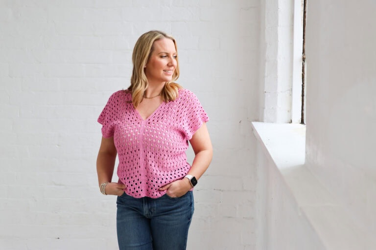 How to Crochet a Quick & Easy Crochet Top
