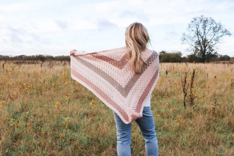 Learn How to Crochet the Romany Shawl