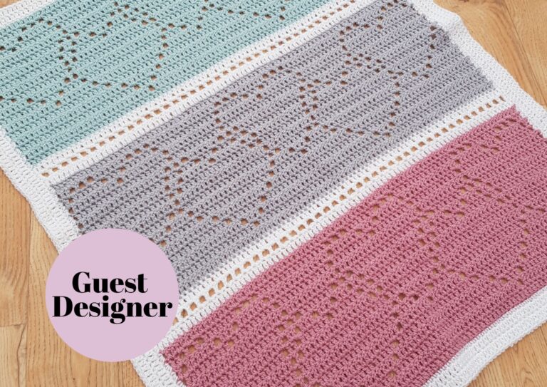How To Crochet a Filet Linked Hearts Blanket: Free Pattern