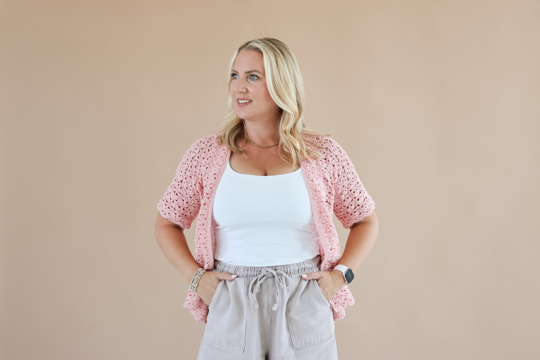 How to Crochet the Jasmine Cardigan