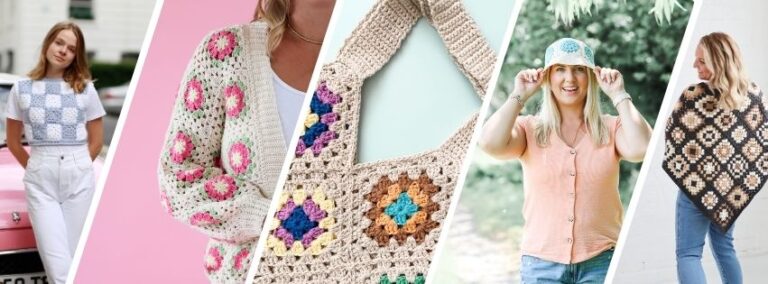 Turn your Granny Squares into these Beautiful Crochet Projects