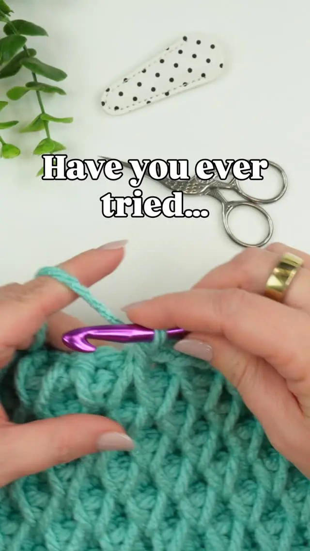 Isn’t this stitch stunning? Comment HC and I’ll send you the links to try it yourself!