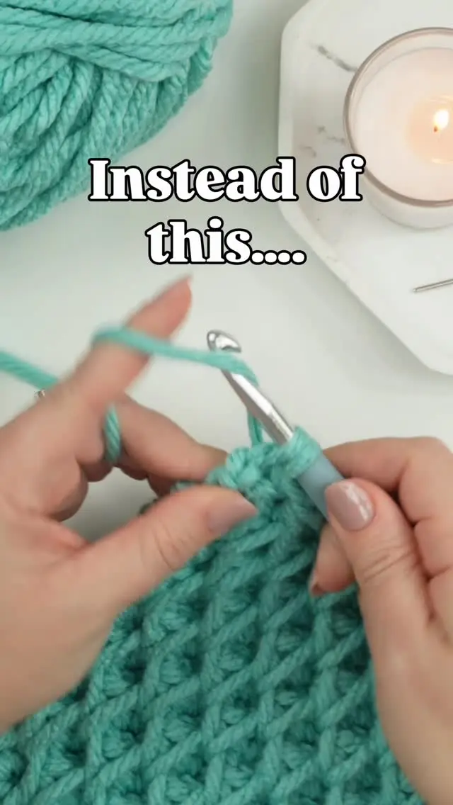 Comment ‘KLF’ for the step by step video! 

If you’re looking to level up your crochet, try this knotless finish technique to eliminate a bulky fasten off! 

Comment ‘KLF’ and I’ll sen the video link straight to your DMs!