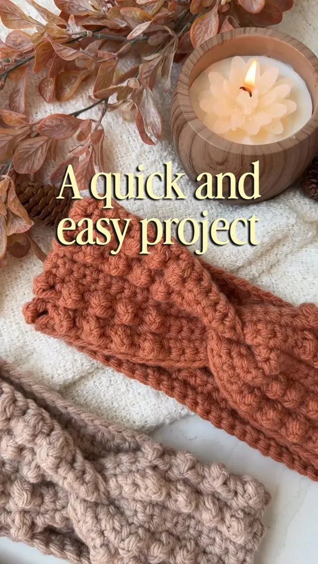 Chunky Crochet Ear Warmer 🍂😍 Comment CFE for the links!

This quick and easy project is available in 5 different sizes, from toddler to adult large. There’s a slim version too! Let me show you how to make it! 

Comment ‘CFE’ and I’ll send you the details! 🥰